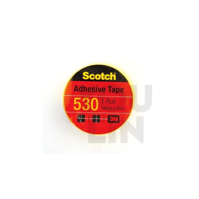 Scotch 530 Cellulose Tape 18mm x 25m (1" Core)