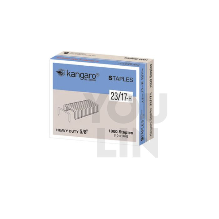 Kangaro 23/17 Staples (1217) 1000PCS