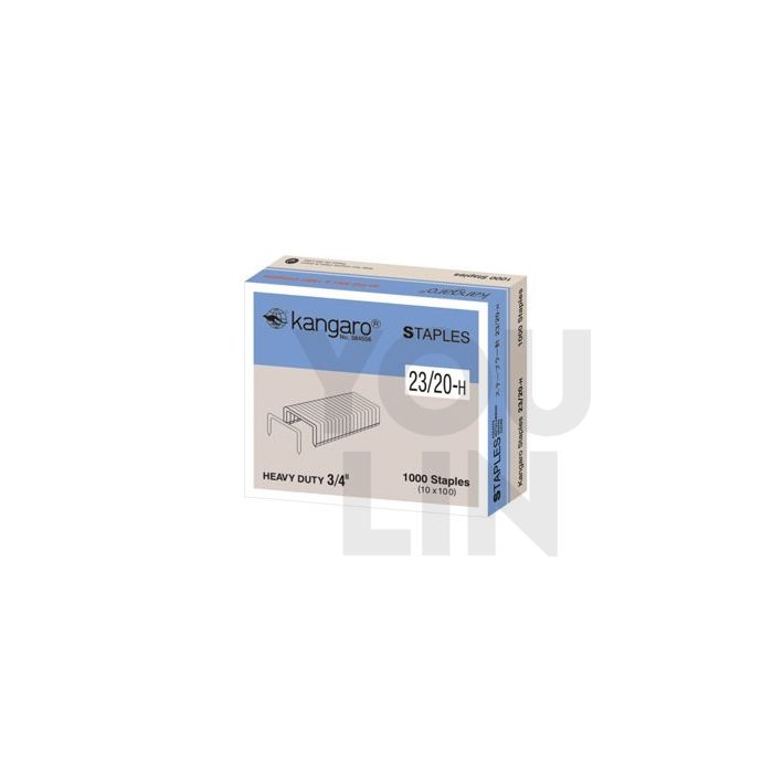 Kangaro 23/20 Staples (1220) 1000PCS