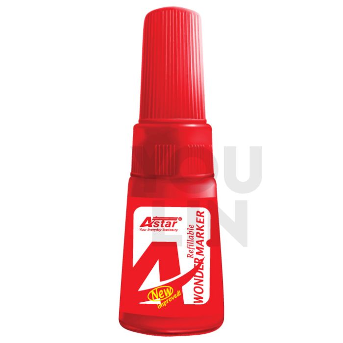 Astar WM-16 Refillable Wonder Marker 14CC - Red