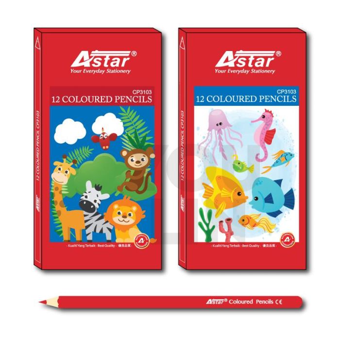 Astar CP-3103 12L Colour Pencil (L)