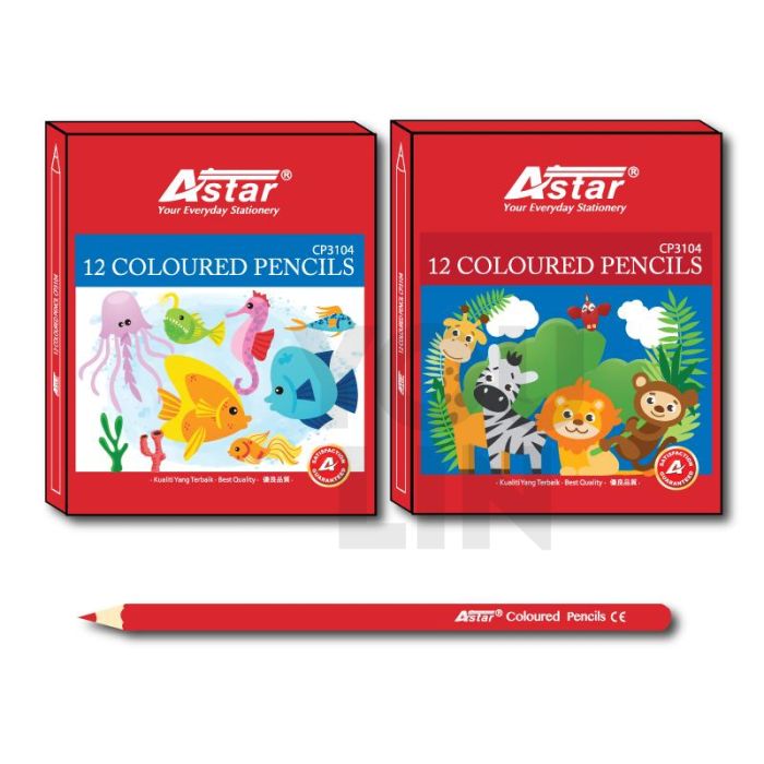 Astar CP-3104 12S Colour Pencil (S)