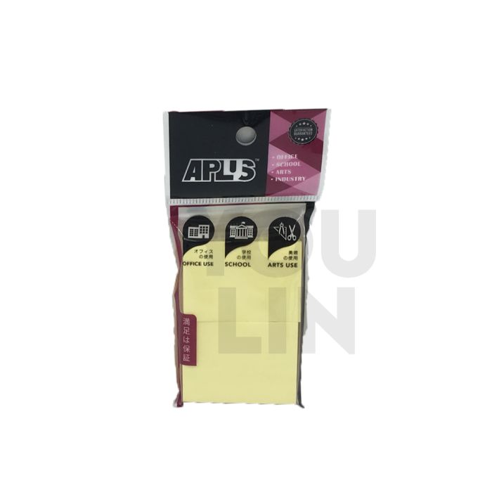 APLUS SN152 1.5" X 2" 2'S Stick On Note