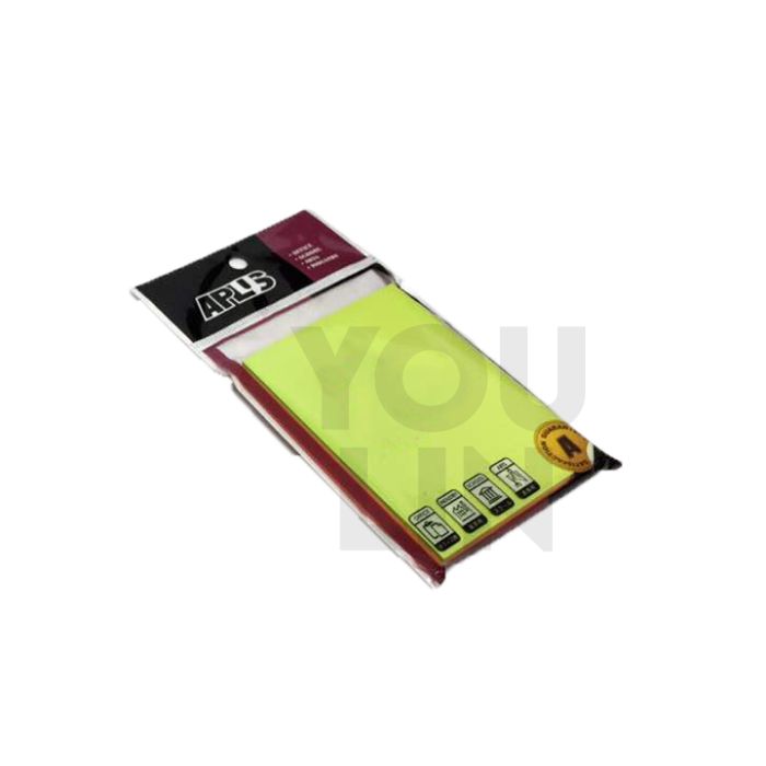 APLUS SNR34 3" X 4" Stick On Note Rainbow