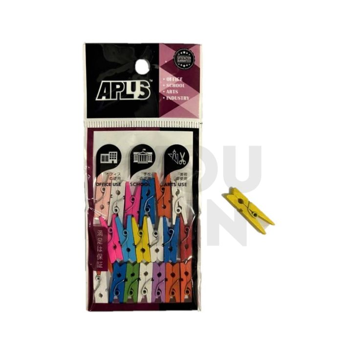 APLUS Mini Clip Small 2.5cm 20pcs - Colour