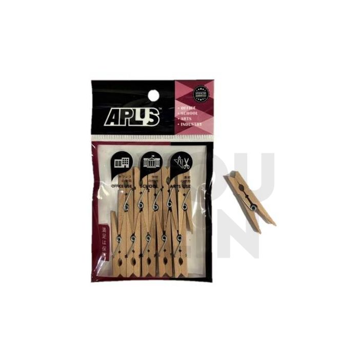 APLUS Mini Clip Large 4.8cm 10pcs - Plain