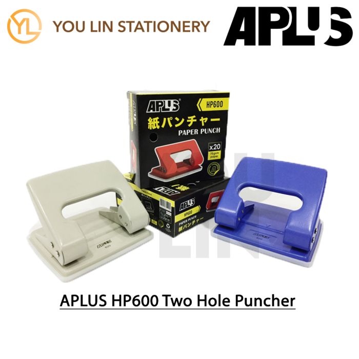 APLUS HP600 Two Hole Paper Punch / Puncher 