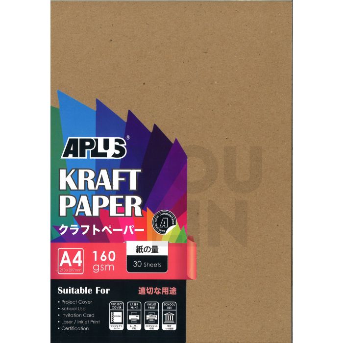 APLUS 160030-KP Kraft Paper 30'S