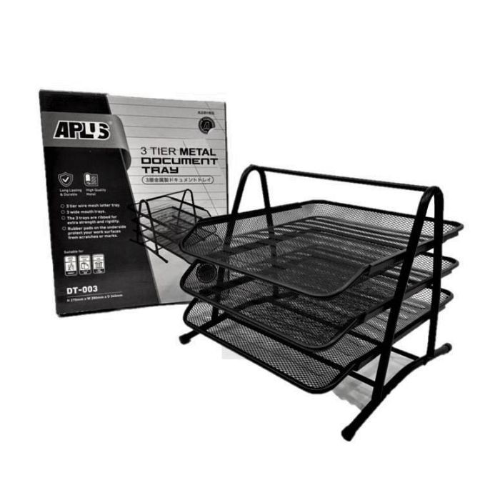 APLUS DT-003 3 Tier Metal Document Tray