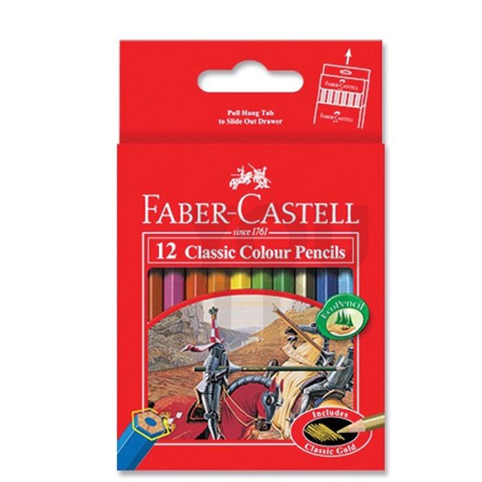 Faber Castell 115835/51 12S Classic Colour Pencil