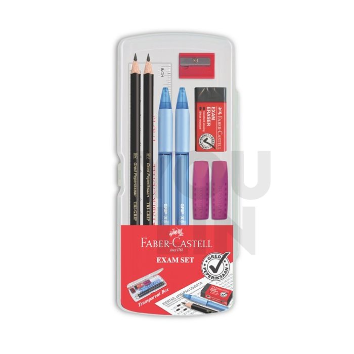 Faber Castell 211140 Exam In Clear Box
