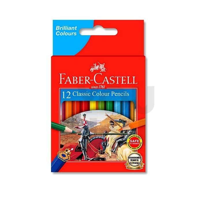 Faber Castell 115882 12S Classic Colour Pencil