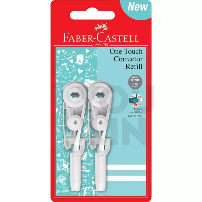 Faber Castell 169205 One Touch Corrector Refill X2