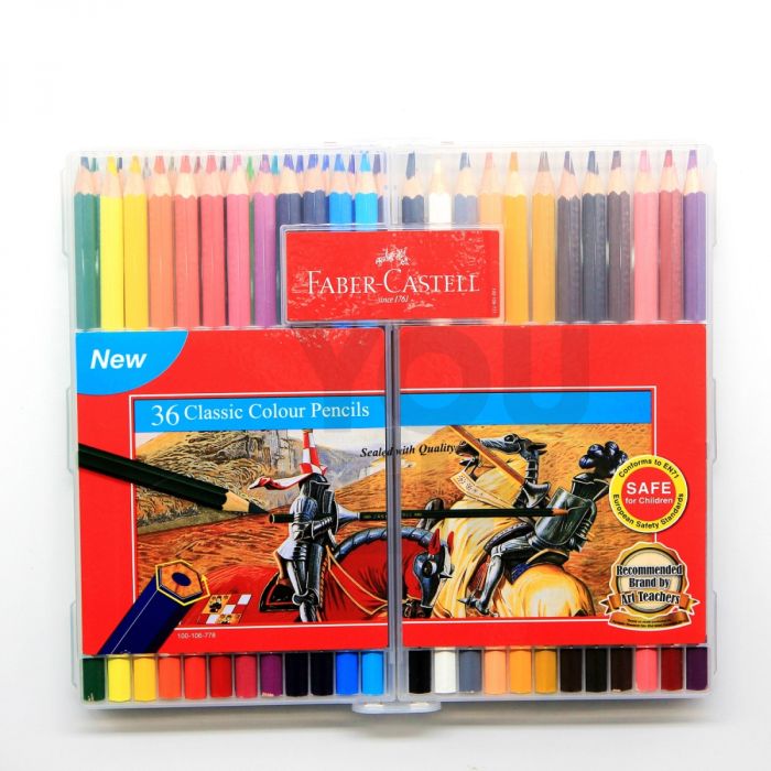 Faber Castell 115898 Classic Colour Pencil 36