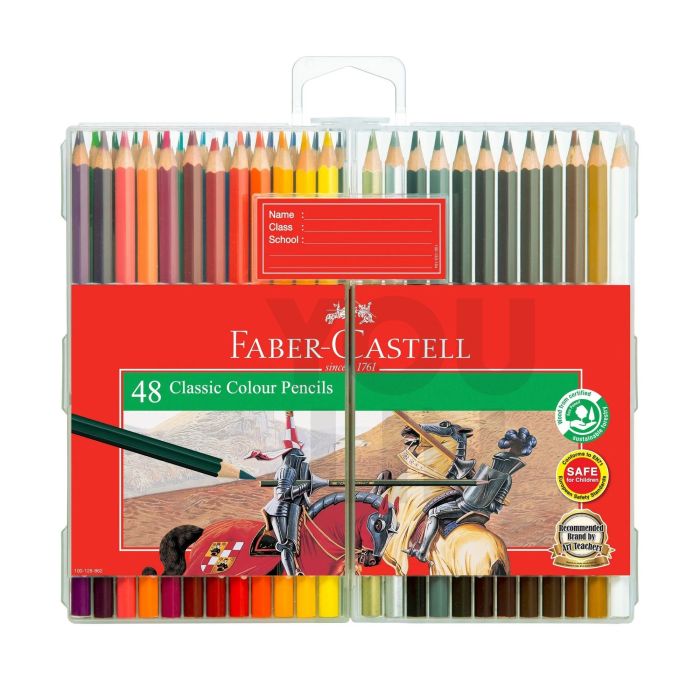 Faber Castell 115899 Classic Colour Pencil 48