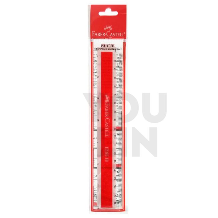 Faber Castell 1783 18CM Plastic Ruler