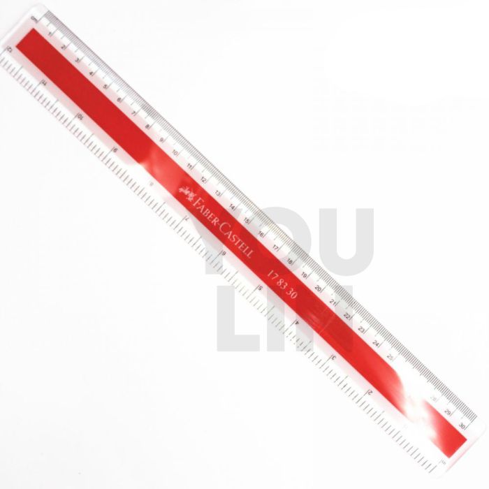 Faber Castell 1783 30CM Plastic Ruler