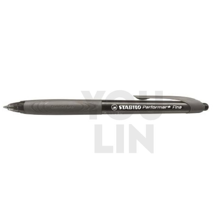 STABILO 328/1-46-2 (F) Performer Pen - Black/D.Or