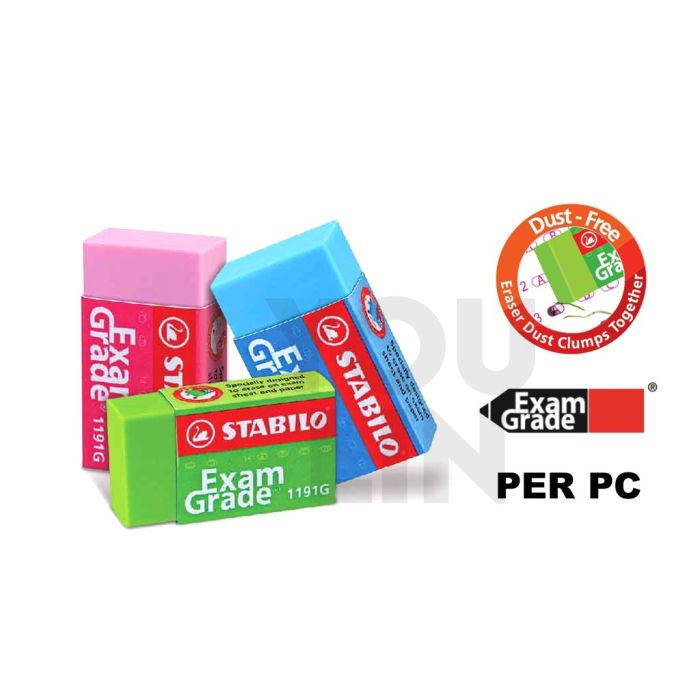 STABILO 1191G 30 Exam Grade Color Eraser