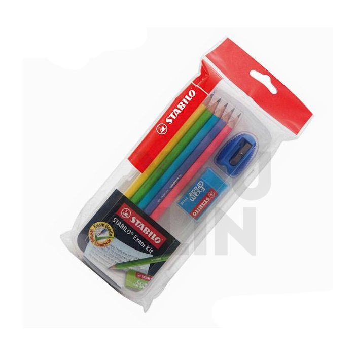 STABILO 288GPC5SP Exam Kit 5'S 288G + 1191G + 4521 + Ruler