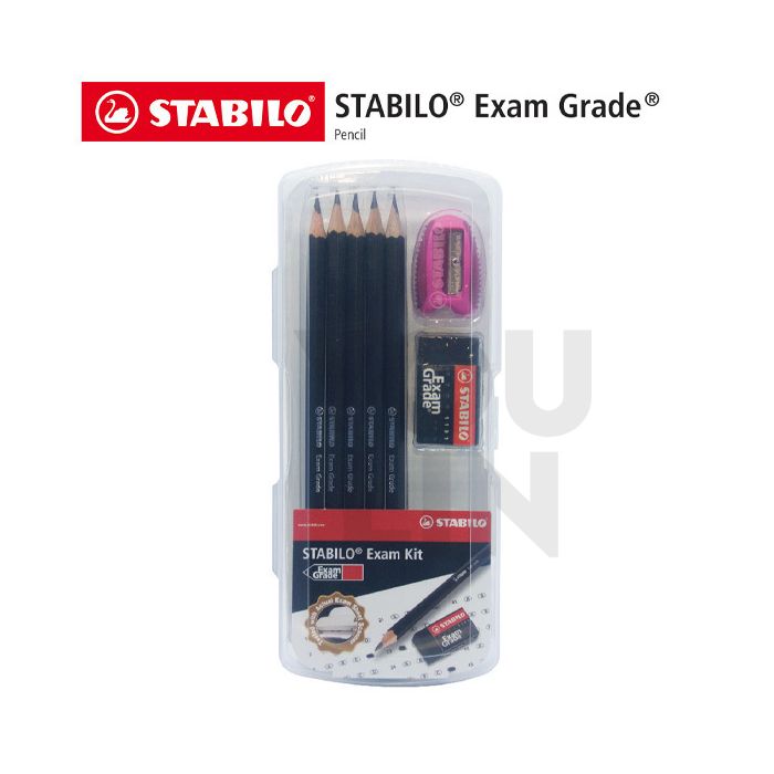 STABILO 288PC5SP Exam Kit 5'S 288 + Eraser + Sharpener