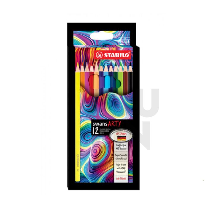 STABILO 1520/12 12C Arty Colour Pencil (L)