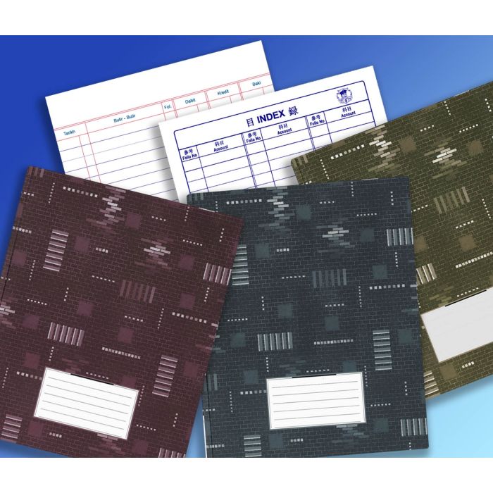 Captain 400PGS 3/C SQ Book (N) 70GSM