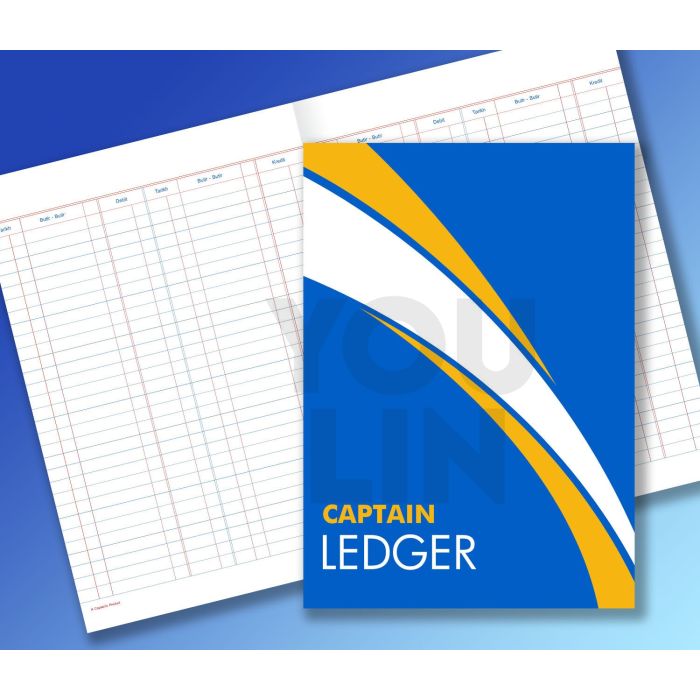 Captain A4 Ledger Book-Keeping