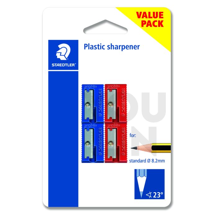 STAEDTLER 510 50 BK4 Sharpener Set (Pack of 4)
