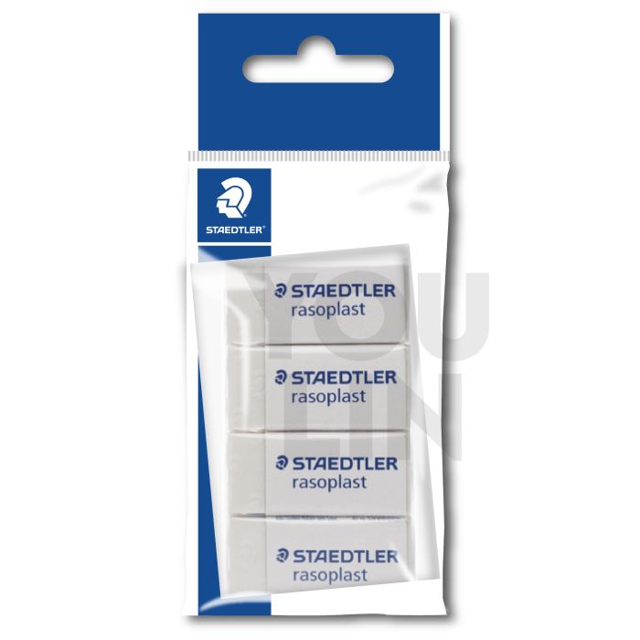 STAEDTLER 526 B30 PB4 Rasoplast Eraser (Pack of 4)