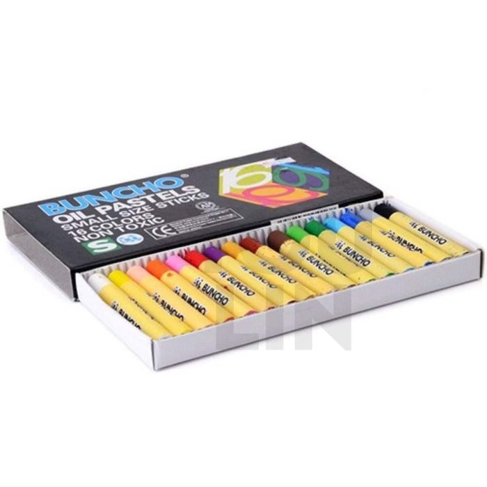 Buncho Oil Pastel 16 Colour