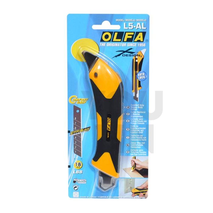 OLFA X Design Heavy-Duty Cutter Auto Lock L-5/AL