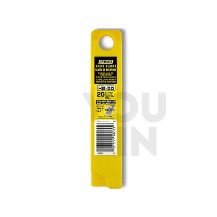 OLFA Cutter Blade Extra Heavy Duty HB-20