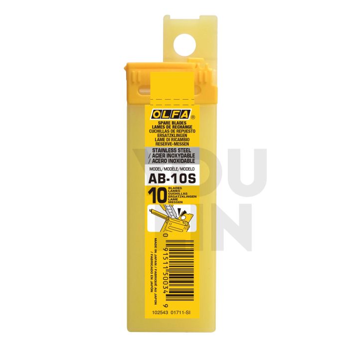 OLFA Cutter Blade Stainless Steel 9mm AB-10S