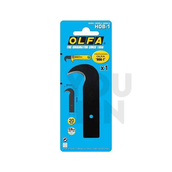 OLFA Hook Blade HOB-1 For Hook Cutter HOK-1 (HOB-1)