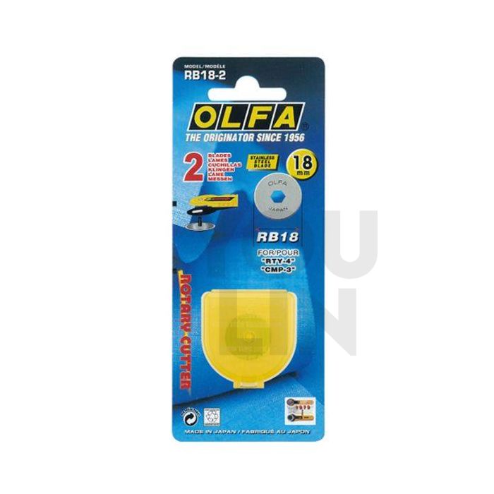 OLFA Cutter Blade Rotary 18mm RB18-2