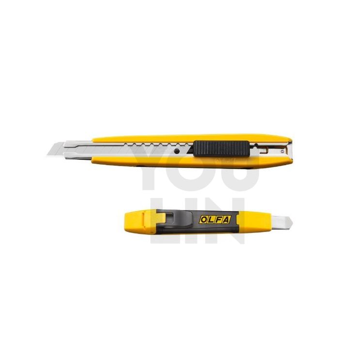 OLFA Compact Auto-Lock Cutter With a Detachable Disposal Case DA-1