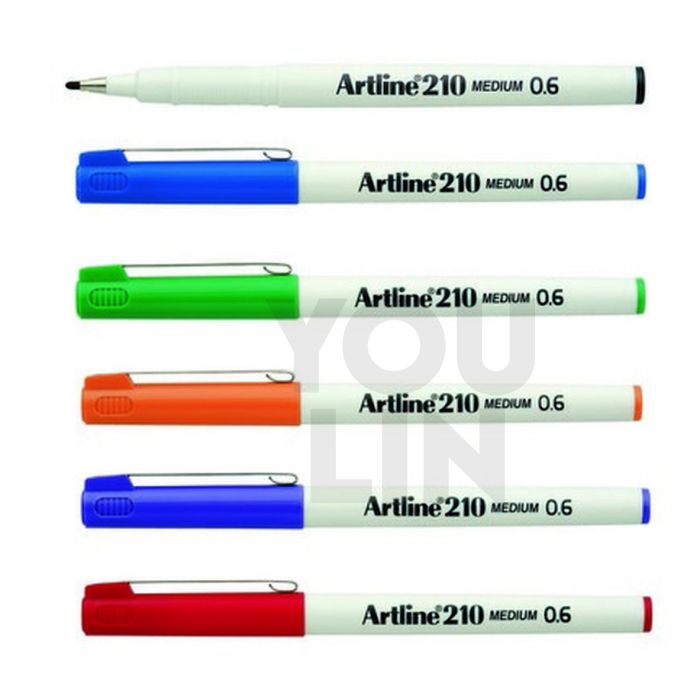 Artline 210 Writing Pen 0.6mm