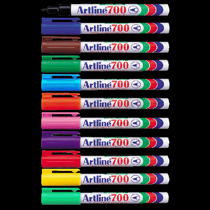 Artline 700 Permanent Marker Pen 0.7mm