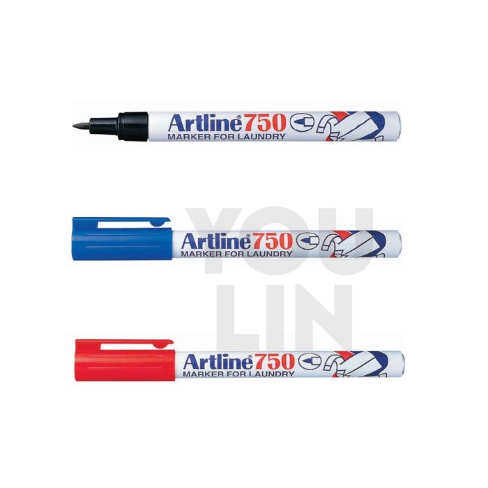 Artline 750 Laundry Marker Pen 0.7mm