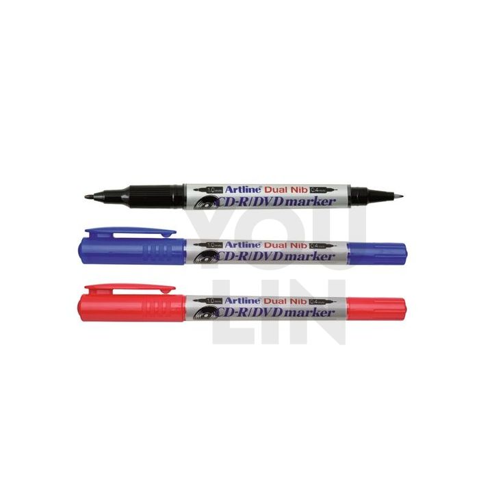 Artline EK-841T Dual CD Marker Pen 0.4-1.0mm