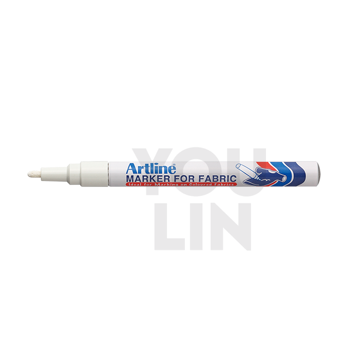 Artline EKC-1 Fabric Marker Pen 1.2mm - White