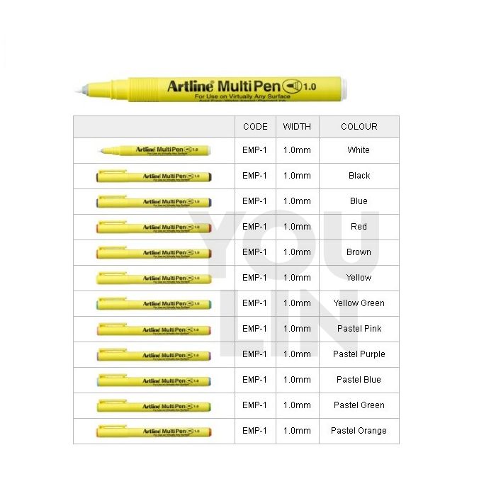 Artline EMP-1 MultiPen 1.0mm