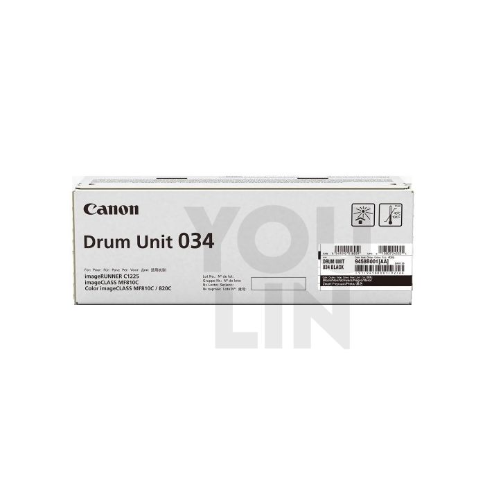Canon MF810Cdn Black Drum Toner 034