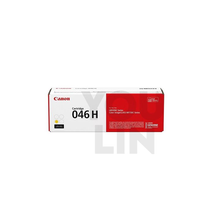 Canon Cartridge 046H Yellow High Cap 5k