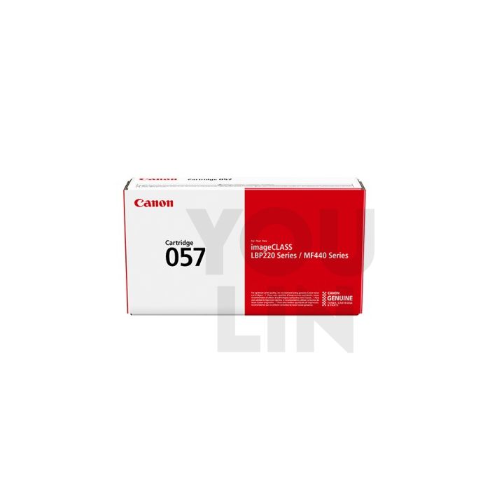 Canon 057 Toner Cartridge - Black, 3.1k