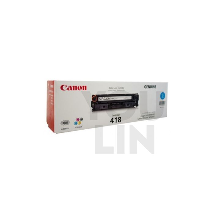 Canon Cartridge 418 Cyan Toner Cartridge