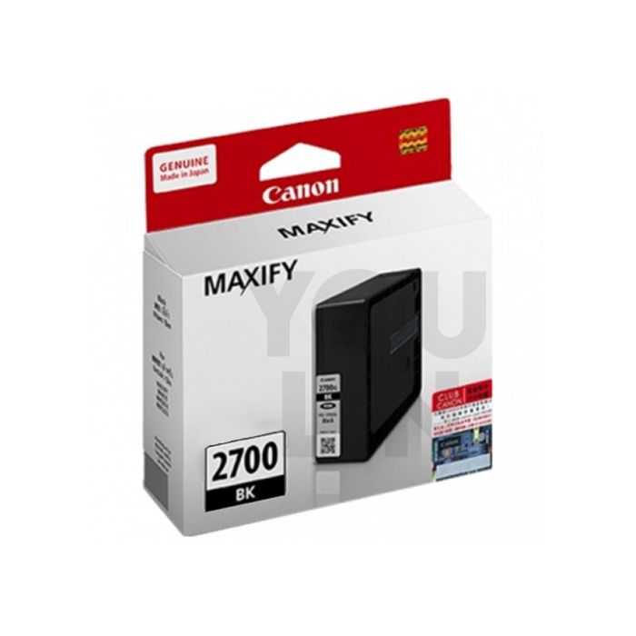 Canon PGI-2700 Blk Pigment Ink tank 29ml