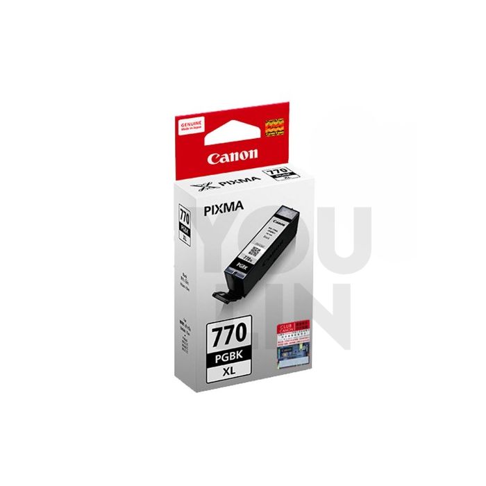 Canon PGI-770 XL Black Pigment Ink Tank (22.2ml)