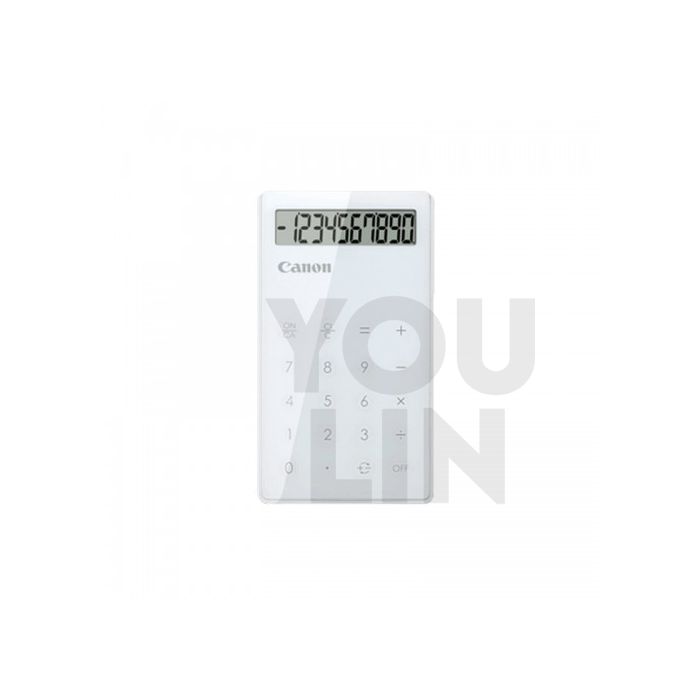 Canon LC-10 10 Digits Pocket Calculator-White